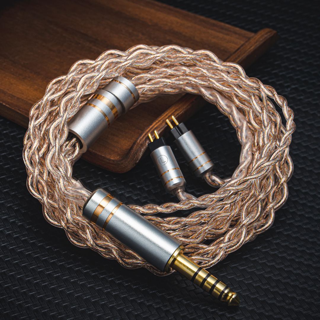 Mix4G 4Strands 7N-OCC/5N-Silver/Gold-plated Silver アップグレード ケーブル