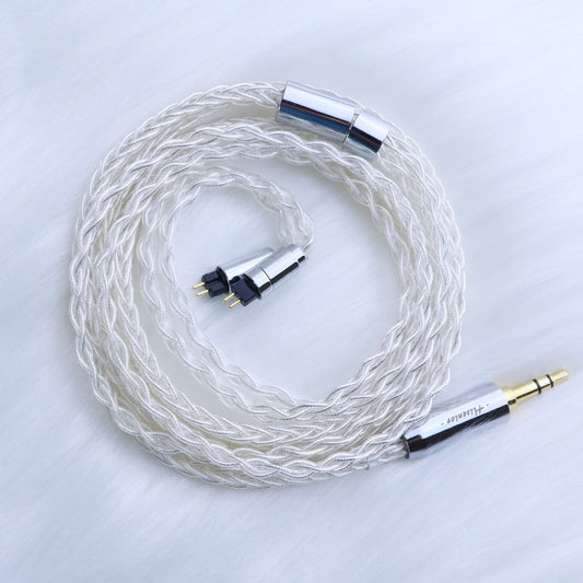 Air8S 8Strands 5N-Sterling Silver Upgrade Cable